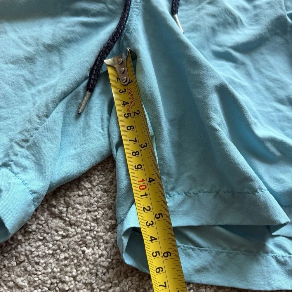 Tommy Bahama Men's XL Blue Trunks Swim Shorts Marlin Logo‎ Mesh Lined Elastic